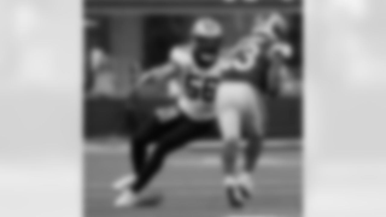 Check out the game action photos from the New Orleans Saints game against the Los Angeles Rams for Week 9 of the 2025 NFL season on Nov. 2, 2025 at SoFi Stadium.