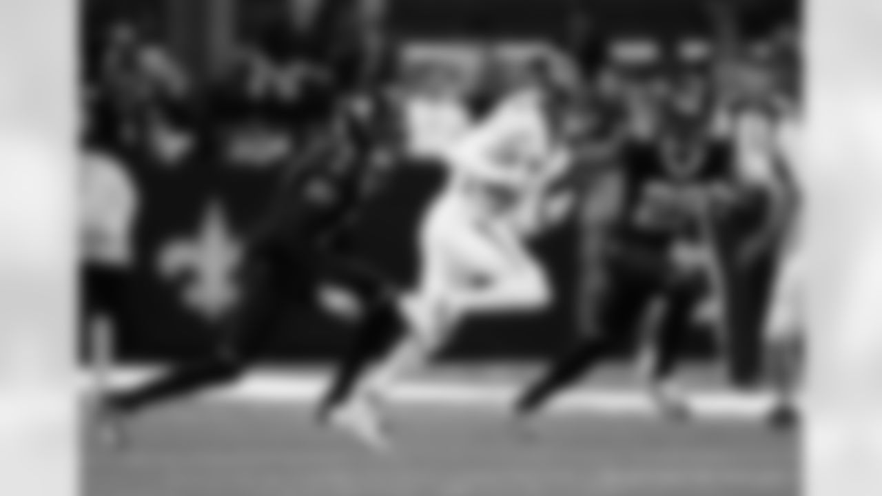 Check out the game action photos from the New Orleans Saints game against the Atlanta Falcons for Week 12 of the 2025 NFL season on Nov. 23, 2025 at the Caesars Superdome.