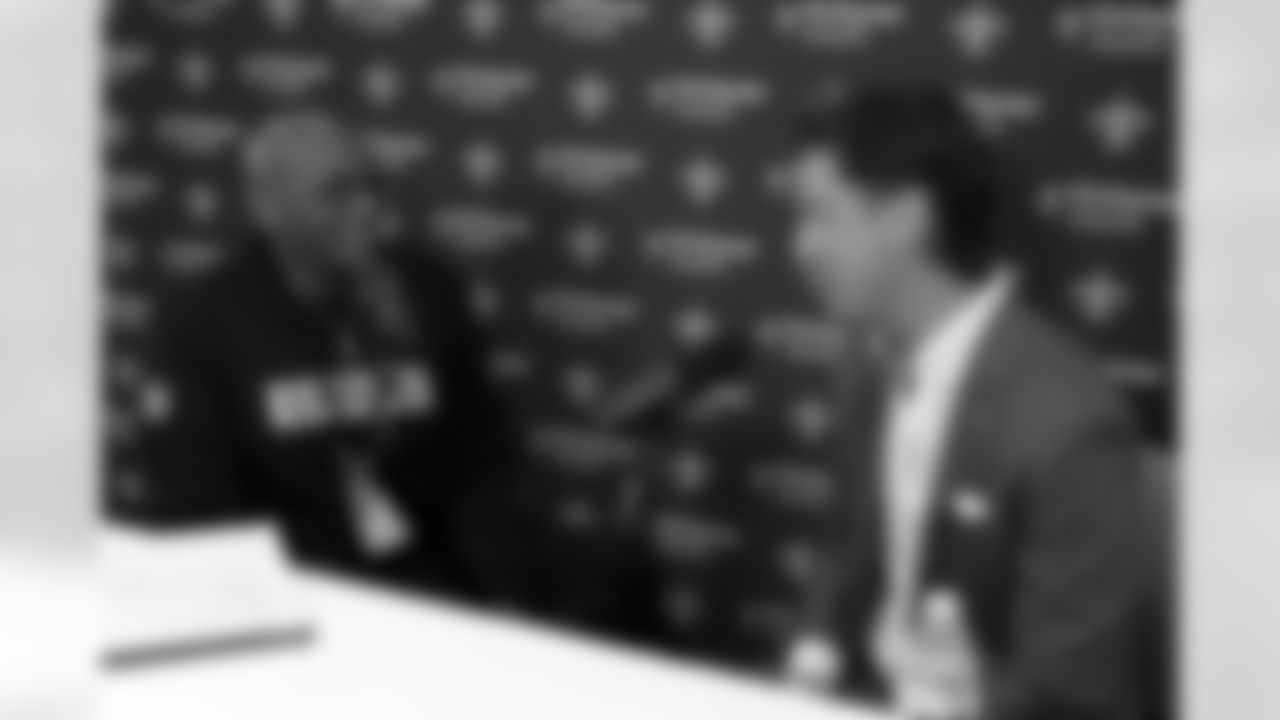 Check out photos from the Super Bowl LX media experiences on Radio Row at the New Orleans Ernest N. Morial Convention Center, February 3, 2026. Featured guests on the Saints podcast include former New Orleans Hornets guard Baron Davis, NFL Network's Tom Pelissero, and Pro Football Ireland's Michael McQuaid.