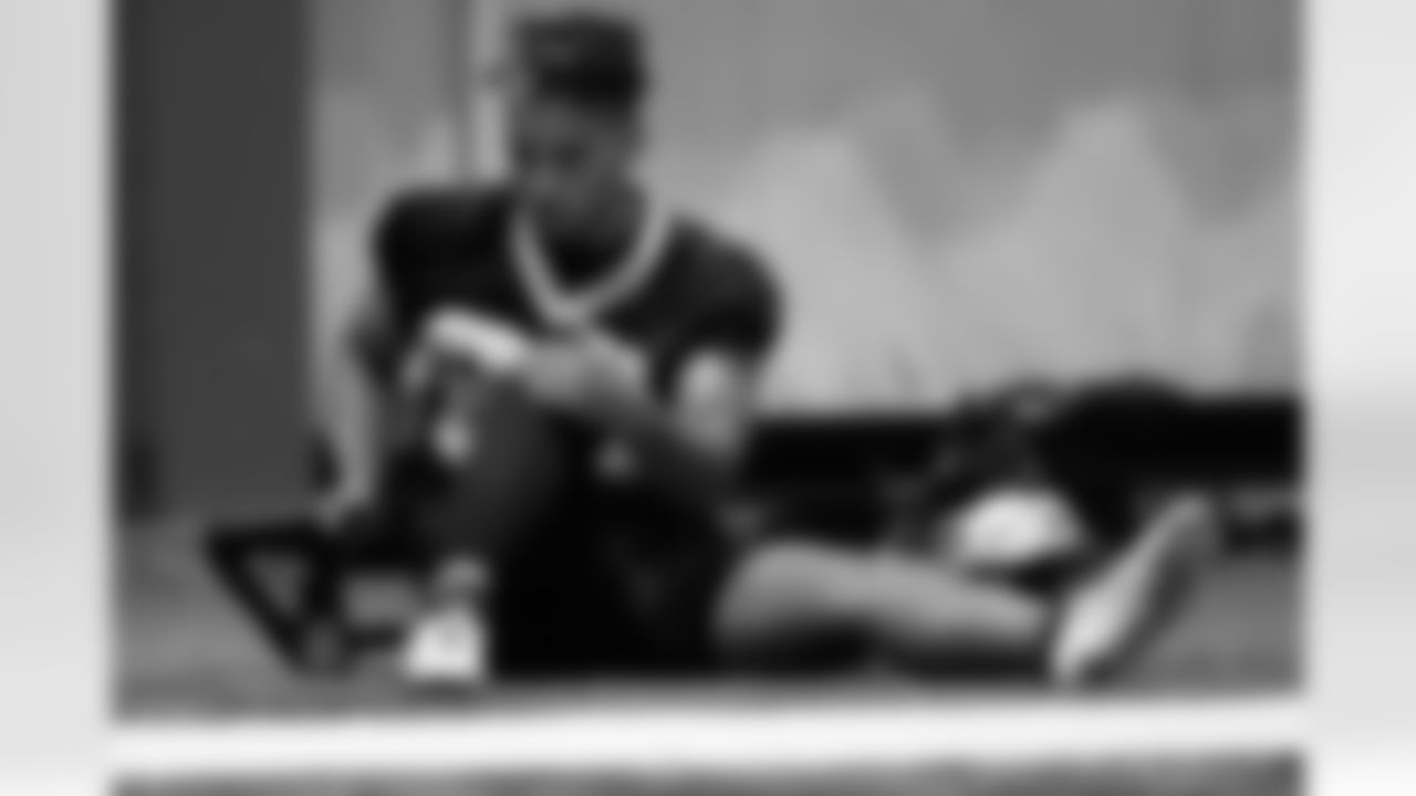 New Orleans Saints players attended 2025 Rookie Minicamp workouts at the Ochsner Sports Performance Center on May 10, 2025.