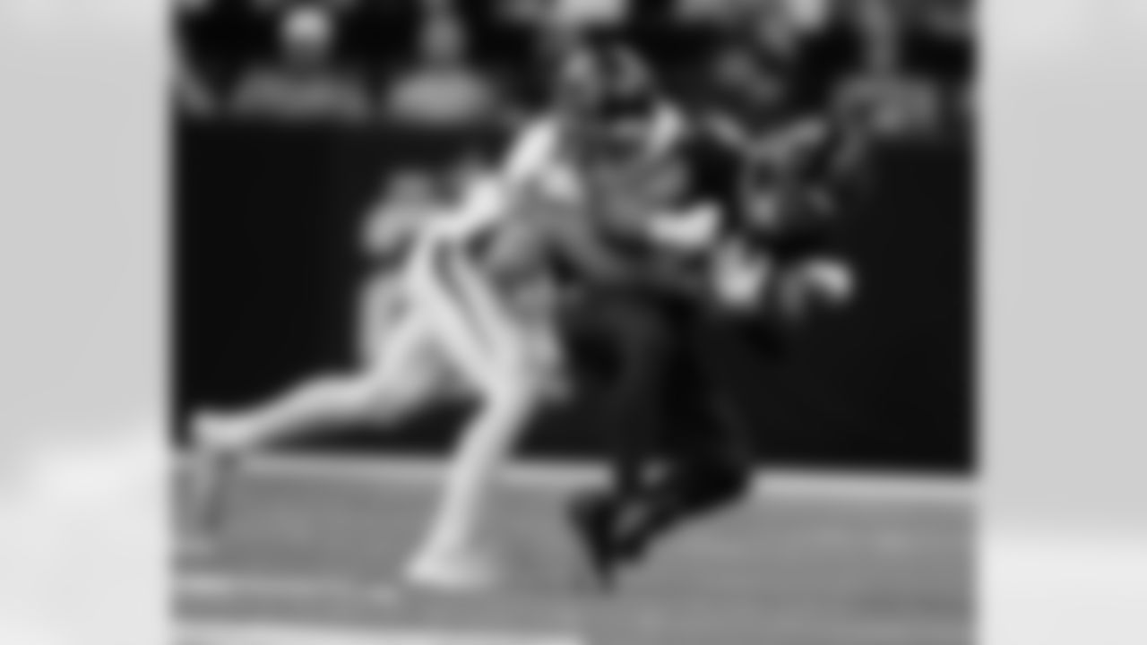 Check out the game action photos from the New Orleans Saints game against the Atlanta Falcons for Week 12 of the 2025 NFL season on Nov. 23, 2025 at the Caesars Superdome.