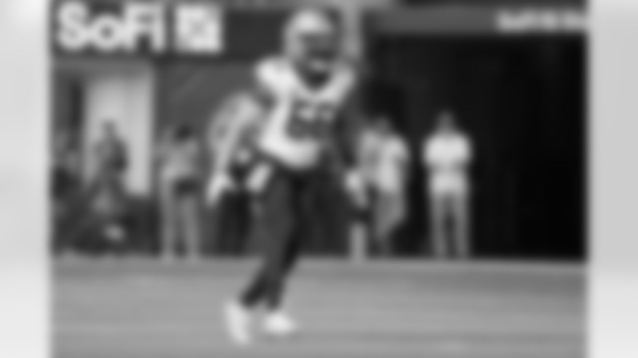 Check out the game action photos from the New Orleans Saints game against the Los Angeles Rams for Week 9 of the 2025 NFL season on Nov. 2, 2025 at SoFi Stadium.