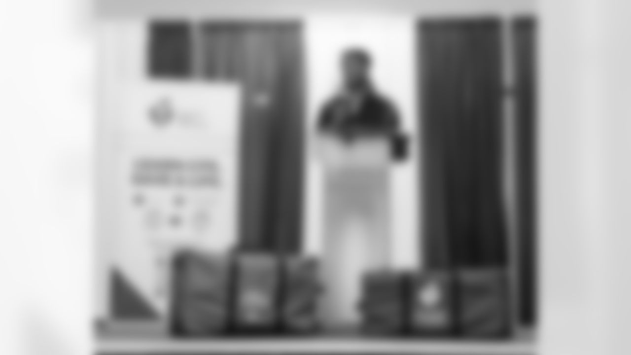 New Orleans Saints safety Justin Reid hosted CPR education event with the American Heart Association at John Ehret High School to unveil his custom My Cause, My Cleats design on Tuesday, Nov. 18, 2025.