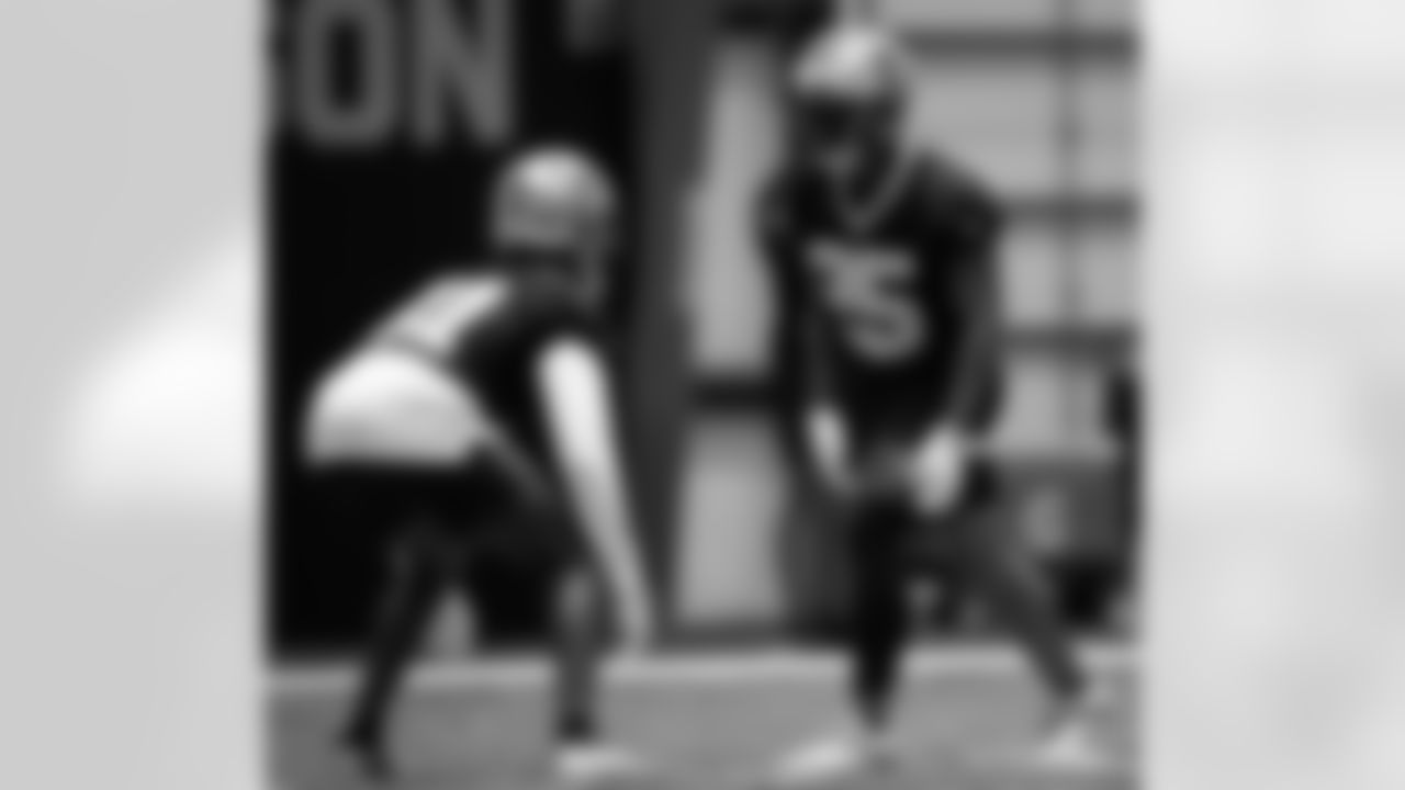 New Orleans Saints players attended 2025 Rookie Minicamp workouts at the Ochsner Sports Performance Center on May 10, 2025.