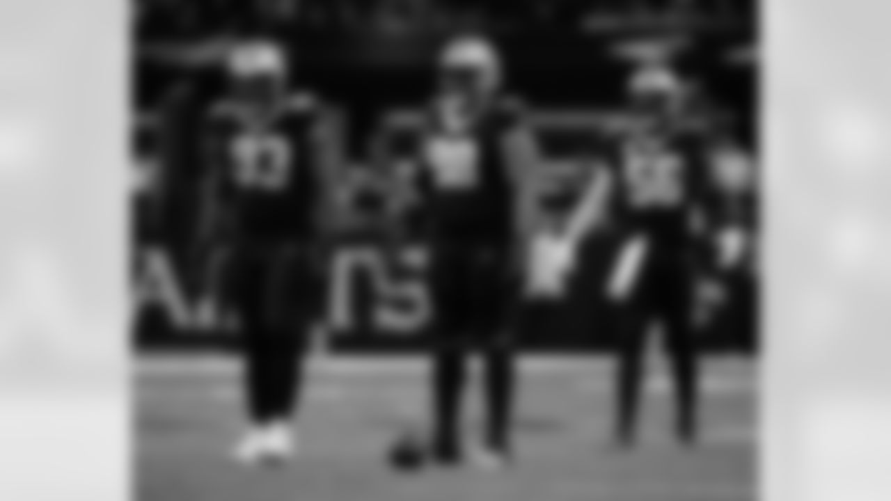 Check out the game action photos from the New Orleans Saints game against the New York Giants for Week 5 of the 2025 NFL season on Oct. 5, 2025 at Caesars Superdome.