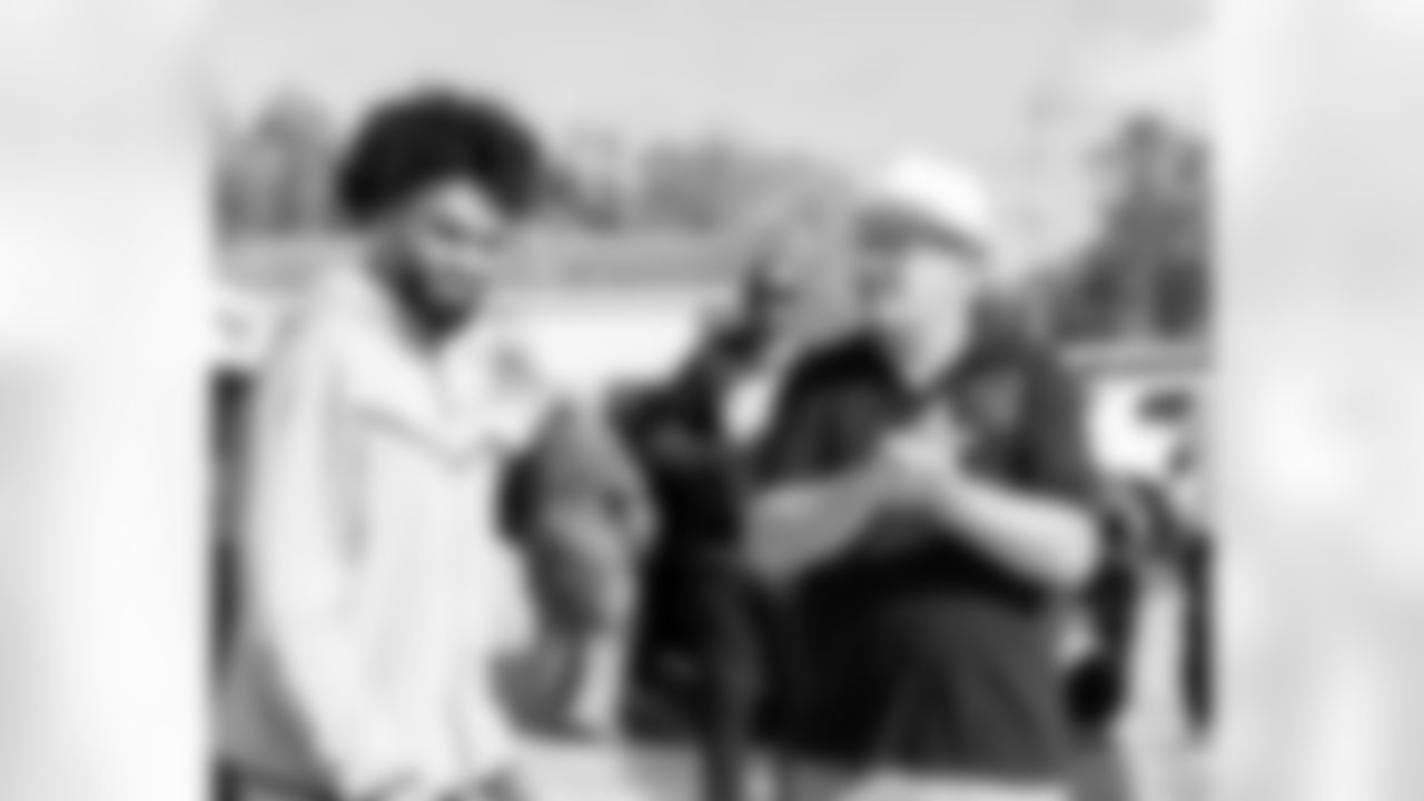 Chris Olave and The Olave Family Foundation volunteered with Lighthouse Nola and Second Harvest Food Bank for their Thanksgiving turkey drive through on Nov. 25, 2025.