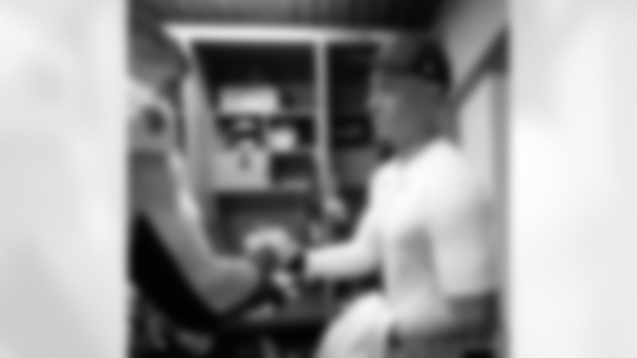 Head inside the New Orleans Saints locker room postgame after the Saints' win against the Tampa Bay Buccaneers in Week 14 of the 2025 NFL Season presented by Bud Light.