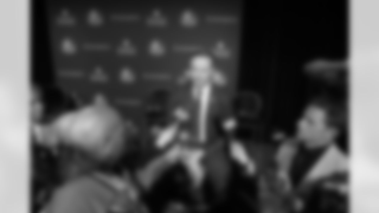 Photos from the Pro Football Hall of Fame Press Conference following 2026 NFL Honors were New Orleans Saints legend Drew Brees was announced as part of the 2026 Hall of Fame class.