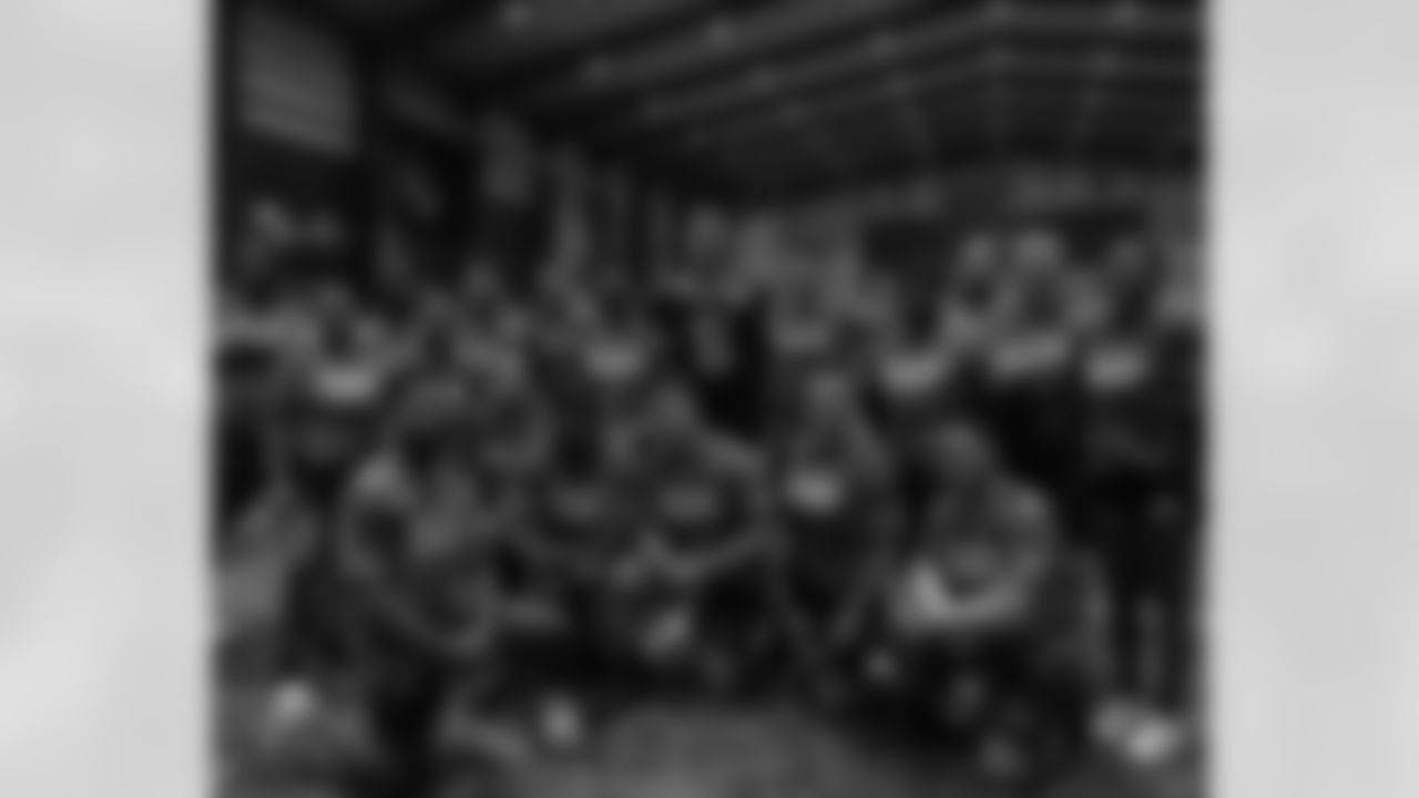 The New Orleans Saints and Dudley DeBosier hosted members of the Army, Marines, Air Force, Navy, and Coast Guard at the Ochsner Sports Performance Center for the 2026 Battle of the Branches on Thursday, January 29. Saints legend Pat Swilling, former defensive end Buford Jordan, and former kicker Greg Fassitt, along with Saints quarterback Tyler Shough and center Erik McCoy, were in attendance for the round-robin tournament featuring challenges such as tug-of-war, the 40-yard dash, and field goal kicking.