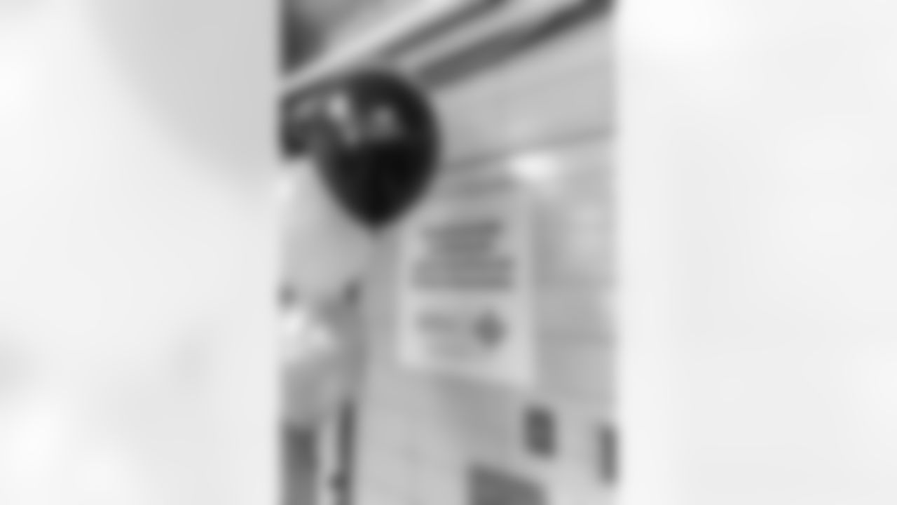 New Orleans Saints defensive end Cam Jordan joined students at Clancy Elementary School to unveil the school's new computer lab with new tech equipment and office supplies courtesy of Cox on Tuesday, Nov. 4, 2025.