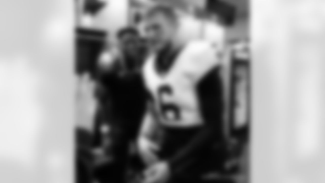 Head inside the New Orleans Saints locker room postgame after the Saints' win against the Tennessee Titans in Week 17 of the 2025 NFL season presented by Bud Light.