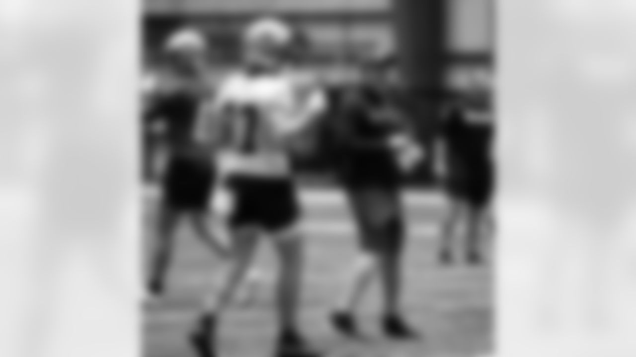 New Orleans Saints players kicked off 2025 Rookie Minicamp workouts at the Ochsner Sports Performance Center on May 9, 2025.