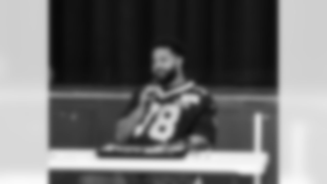 New Orleans Saints players Tyler Shough, Dillon Radunz, Treyton Welch, Will Clapp, and Erik McCoy visited St. Pius Elementary, spending the afternoon answering student questions and signing autographs on Tuesday, Nov. 18, 2025.