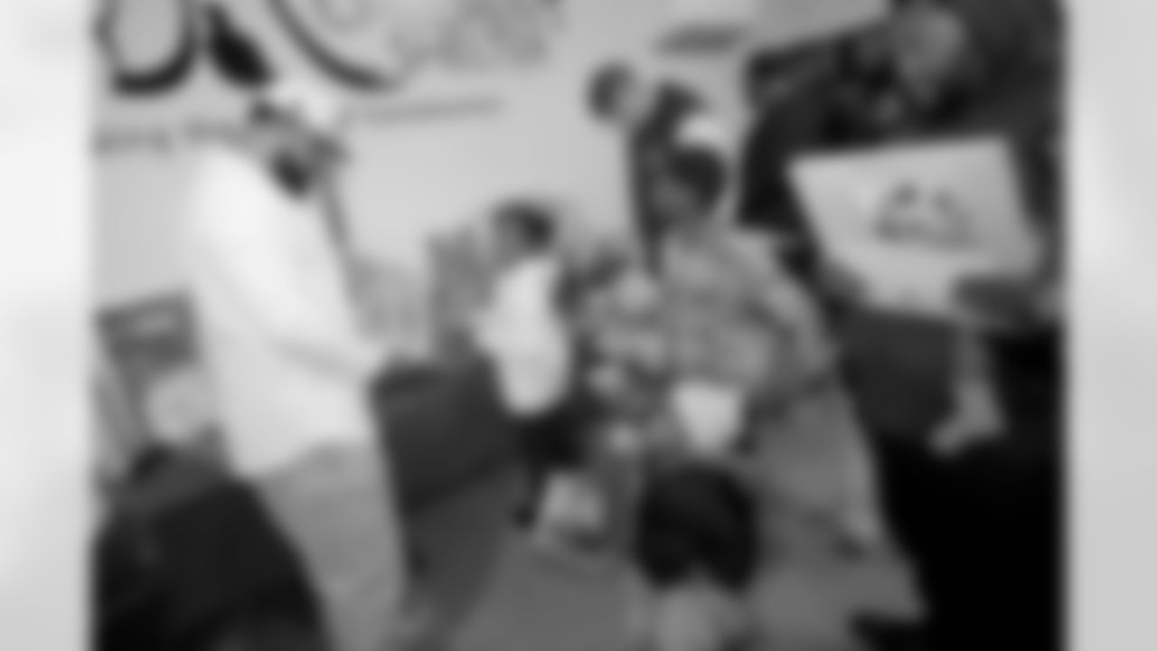 New Orleans Saints center/guard Cesar Ruiz hosted a holiday toy giveaway at the New Orleans Women and Children's Center on Tuesday, Dec. 16, 2025. The event also featured appearances by fellow Saints players center Erik McCoy, linebacker Torricelli Simpkins III, wide receiver Easton Kilty, and offensive tackle William Sherman to spread holiday cheer to children and families in the community.