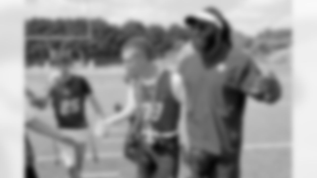 New Orleans Saints linebacker Demario Davis joined young athletes for a Play Football Experience and Flag Football clinic in Paris, France on Saturday, July 12, 2025.