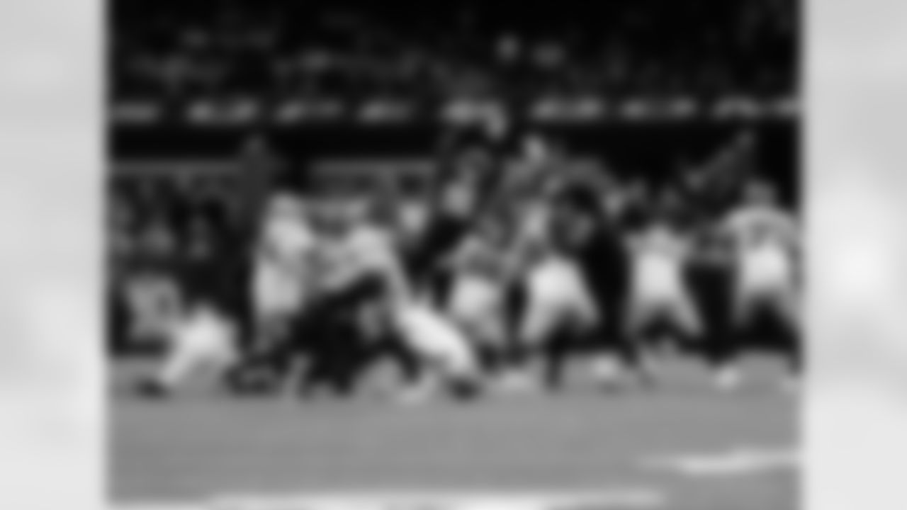 Check out the game action photos from the New Orleans Saints game against the Tampa Bay Buccaneers for Week 8 of the 2025 NFL season on Oct. 26, 2025 at the Caesars Superdome.