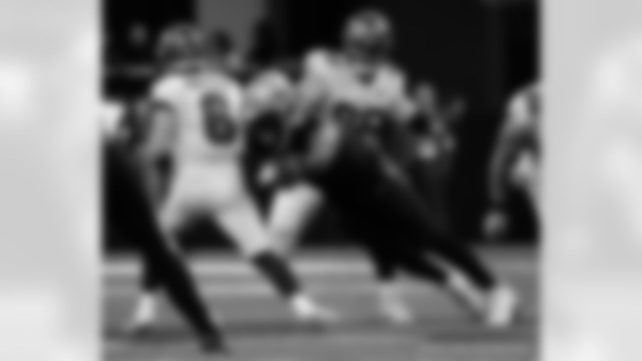 Check out the game action photos from the New Orleans Saints game against the Tampa Bay Buccaneers for Week 8 of the 2025 NFL season on Oct. 26, 2025 at the Caesars Superdome.