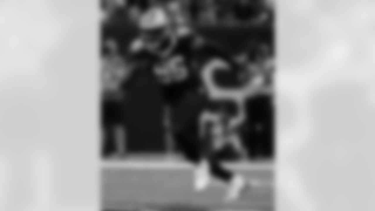 Check out the game action photos from the New Orleans Saints game against the New England Patriots for Week 6 of the 2025 NFL season on October 12, 2025 at Caesars Superdome.
