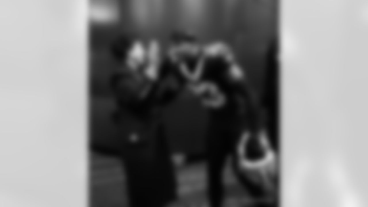 Head inside the New Orleans Saints locker room postgame after the Saints' win against the Carolina Panthers in Week 15 of the 2025 NFL Season presented by Bud Light.