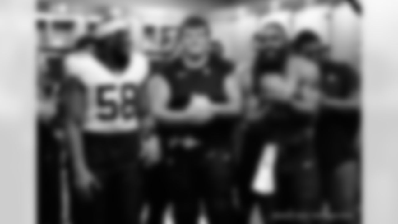 Head inside the New Orleans Saints locker room postgame after the Saints' win against the Tennessee Titans in Week 17 of the 2025 NFL season presented by Bud Light.