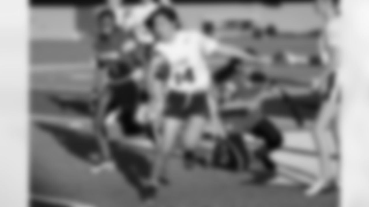 Check out the best Week 1 action shots as six teams competed on Thursday, April 4 as part of the 2024 Saints Girls High School Flag Football season.