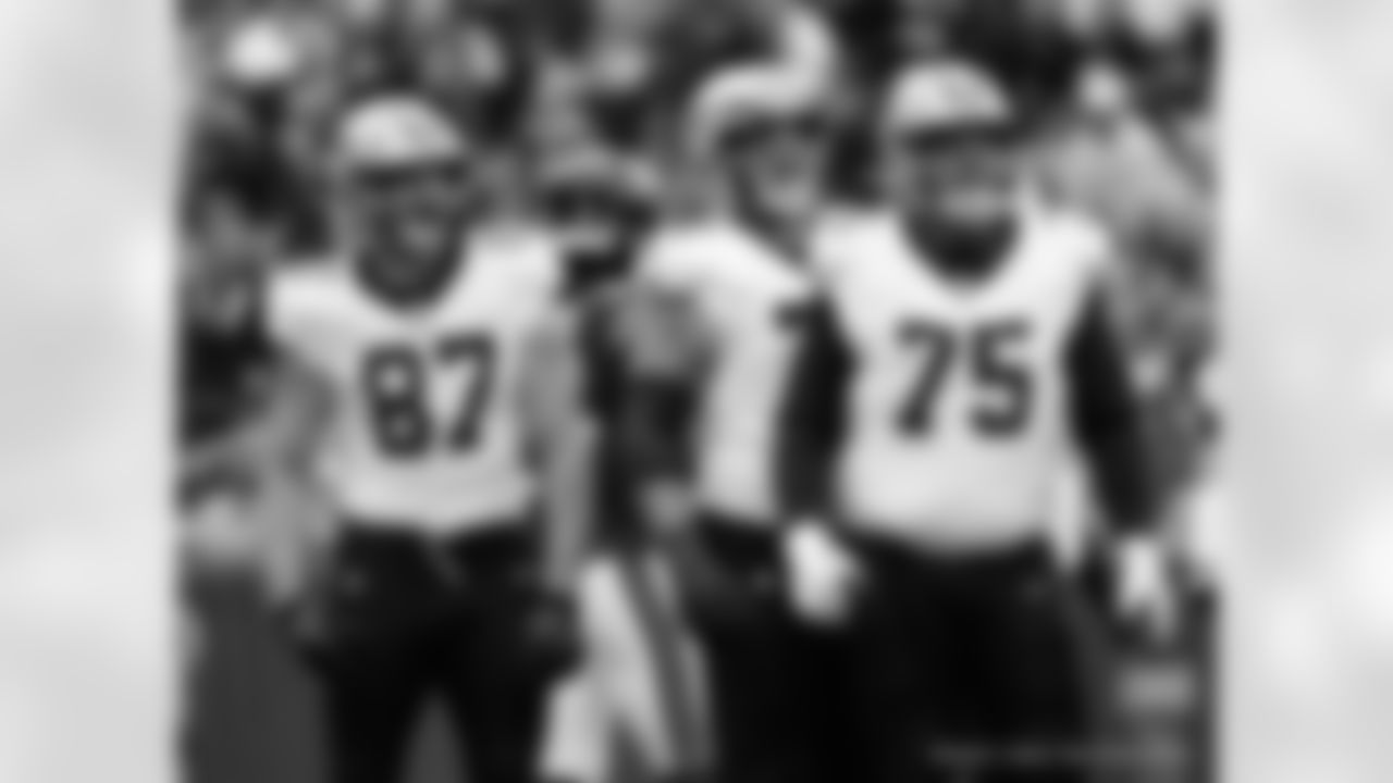 Check out the game action photos from the New Orleans Saints game against the Chicago Bears for Week 7 of the 2025 NFL season on Oct. 19, 2025 at Soldier Field.