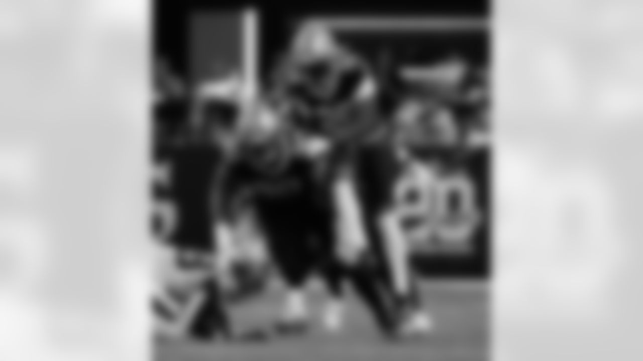 Check out the game action photos from the New Orleans Saints game against the New England Patriots for Week 6 of the 2025 NFL season on October 12, 2025 at Caesars Superdome.