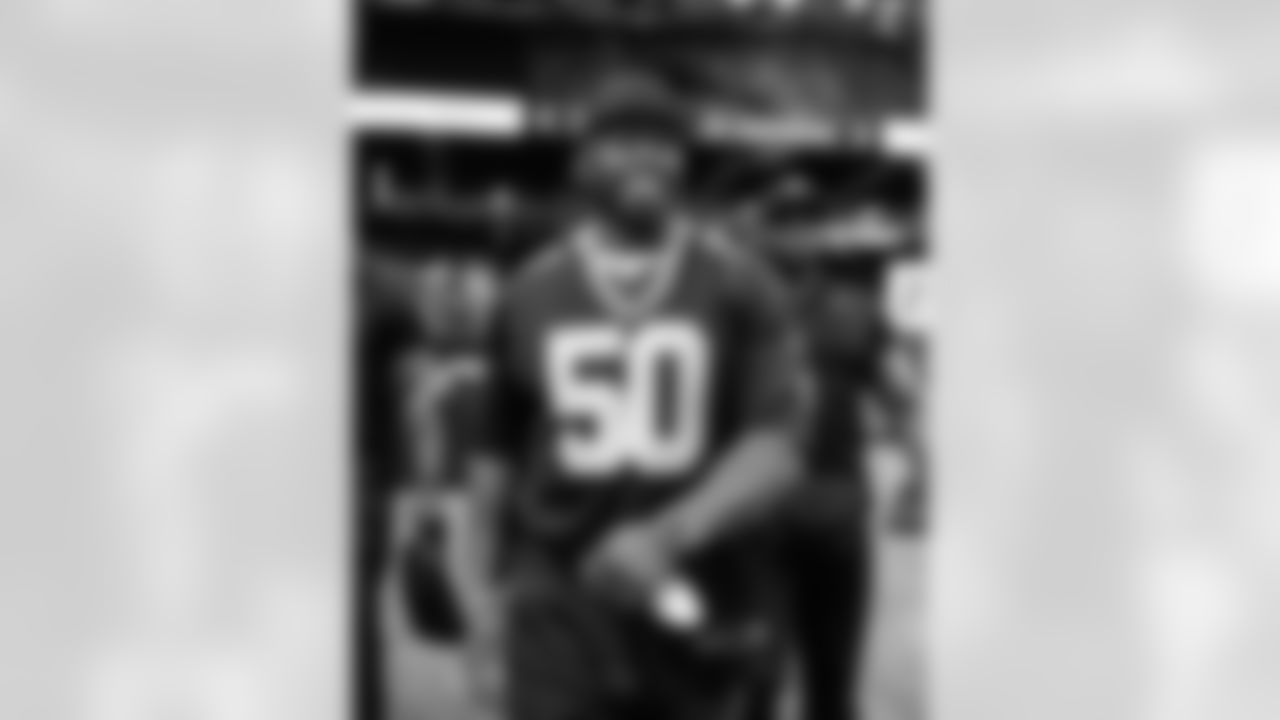 Rapper 50 Cent attended the New Orleans Saints game against the New York Jets for Week 16 of the 2025 NFL season on Dec. 21, 2025 at the Caesars Superdome.