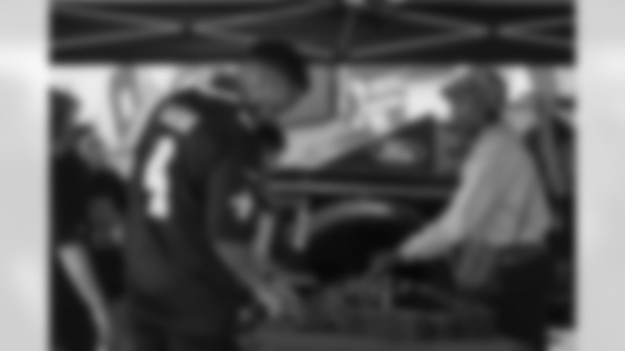 New Orleans Saints fans enjoyed the Week 6 entertainment in Champions Square ahead of the game against the New England Patriots on October 12, 2025.