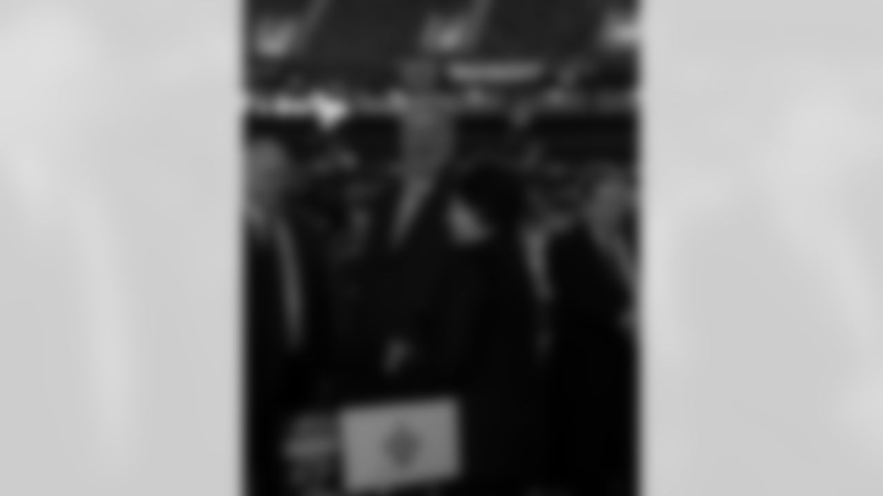 New Orleans Saints and Pelicans team president, Dennis Lauscha, inducted into the Greater New Orleans Sports Foundation Hall of Fame.