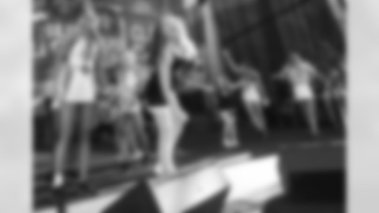 New Orleans Saints fans enjoyed the Week 12 entertainment in Champions Square ahead of the game against the Atlanta Falcons during the 2025 NFL season on Nov. 23, 2025.