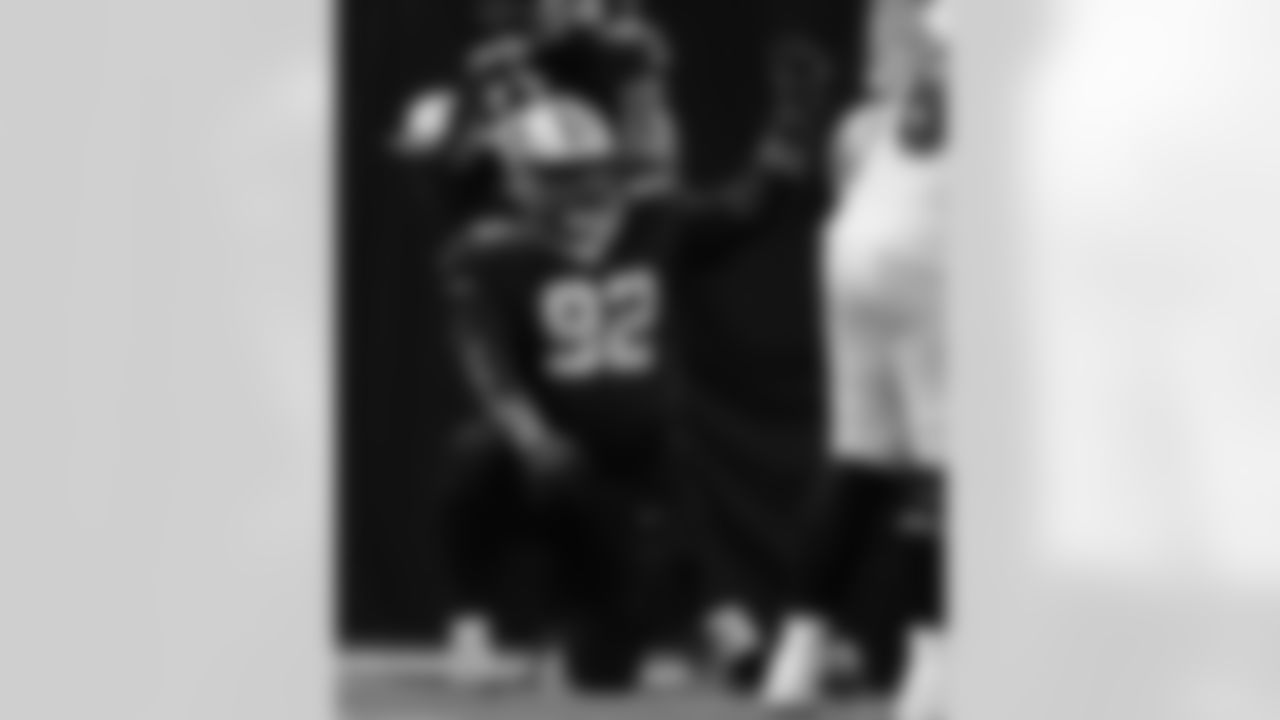 Check out the game action photos from the New Orleans Saints game against the Tampa Bay Buccaneers for Week 8 of the 2025 NFL season on Oct. 26, 2025 at the Caesars Superdome.