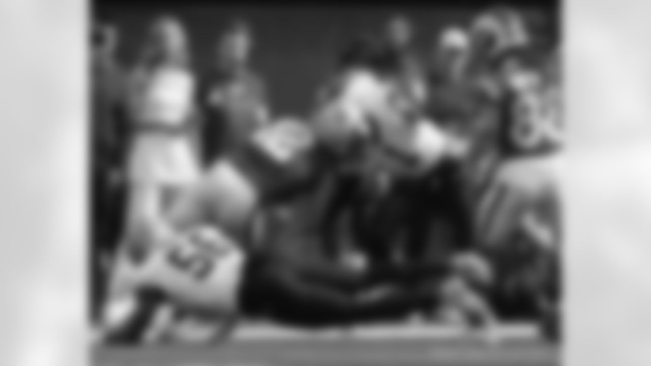 Check out the 20 best photos of the New Orleans defense in their game against the Los Angeles Rams for Week 9 of the 2025 NFL season on Nov. 2, 2025 at the SoFi Stadium.