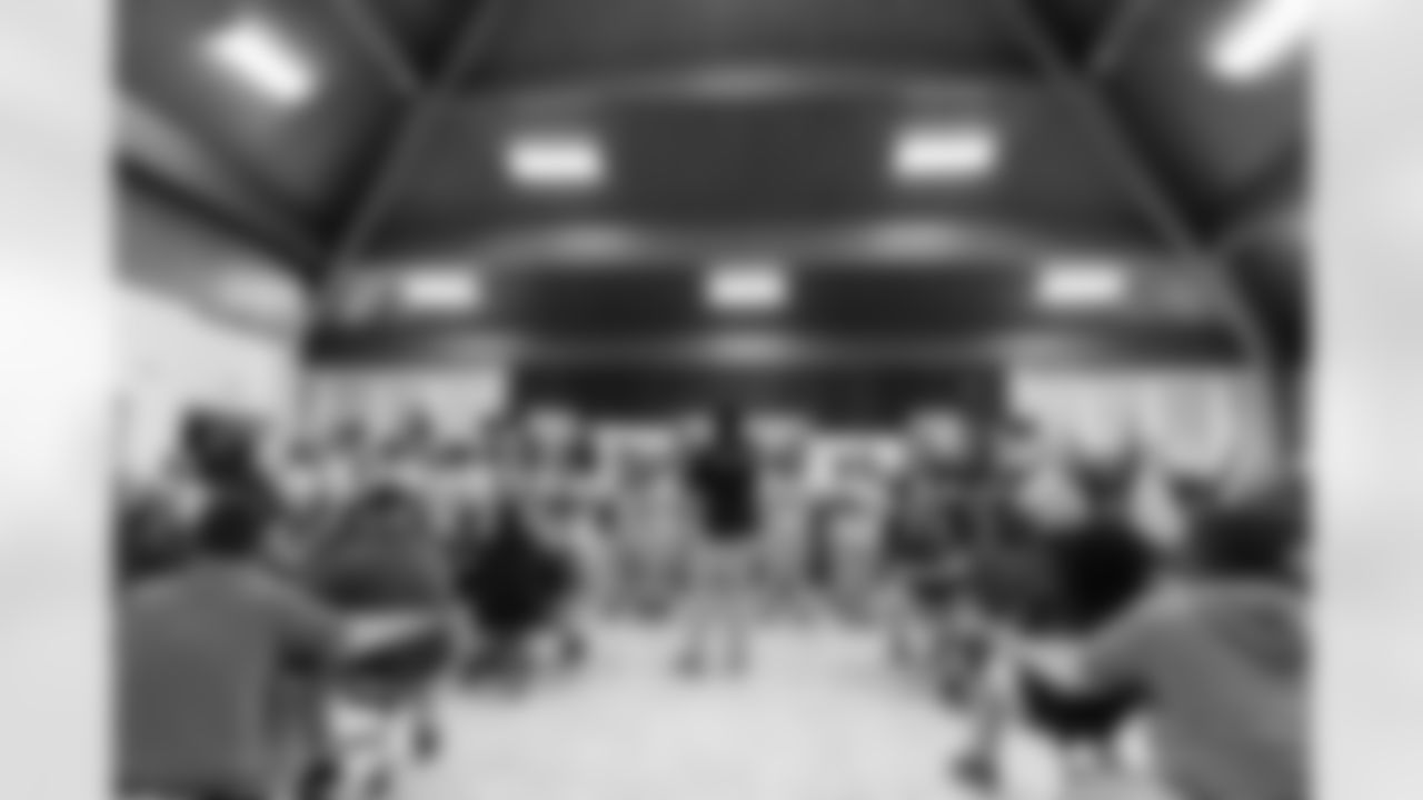 New Orleans Saints defensive end Cam Jordan joined students at Clancy Elementary School to unveil the school's new computer lab with new tech equipment and office supplies courtesy of Cox on Tuesday, Nov. 4, 2025.