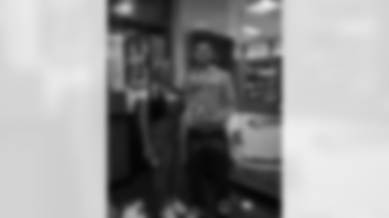 The New Orleans Saints teamed up with Make-A-Wish and the Dear Jack Foundation to host three fans for a facility tour on Saturday, December 20, 2025. The families also had the opportunity to meet players and head coach Kellen Moore at the team's walkthrough practice ahead of Week 16.