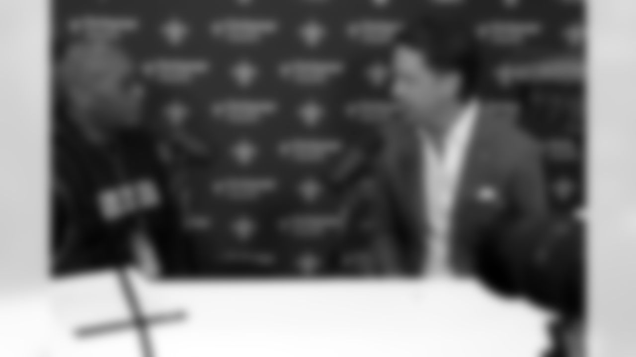 Check out photos from the Super Bowl LX media experiences on Radio Row at the New Orleans Ernest N. Morial Convention Center, February 3, 2026. Featured guests on the Saints podcast include former New Orleans Hornets guard Baron Davis, NFL Network's Tom Pelissero, and Pro Football Ireland's Michael McQuaid.