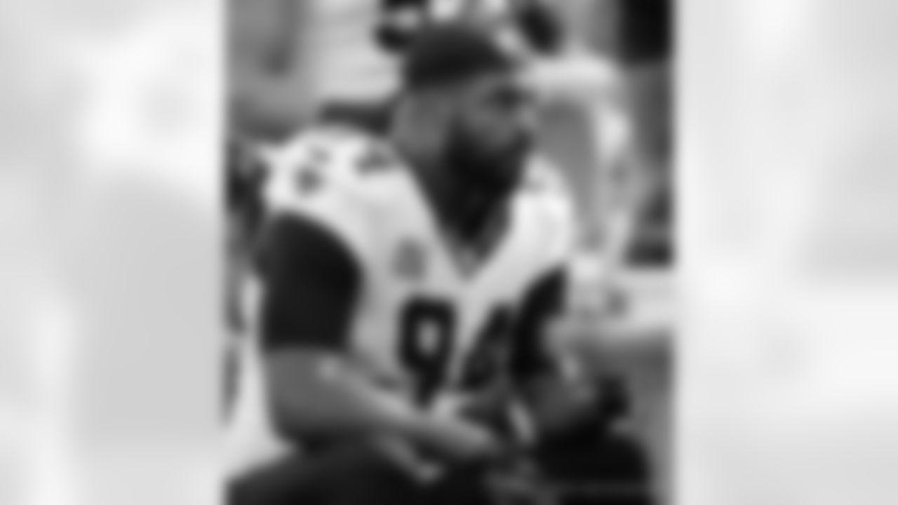 Check out the game action photos from the New Orleans Saints game against the Los Angeles Rams for Week 9 of the 2025 NFL season on Nov. 2, 2025 at SoFi Stadium.