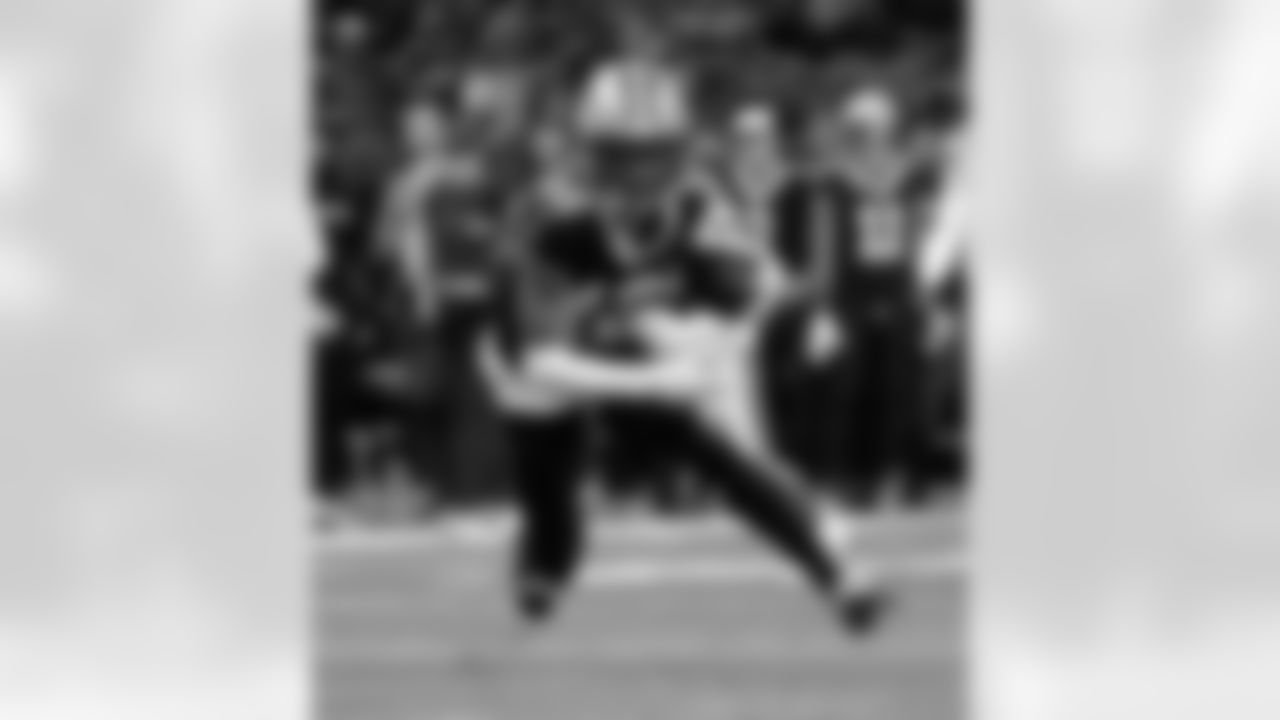 Check out the best photos of the New Orleans offense in their game against the Carolina Panthers for Week 15 of the 2025 NFL season on Dec. 14, 2025 at Caesars Superdome.