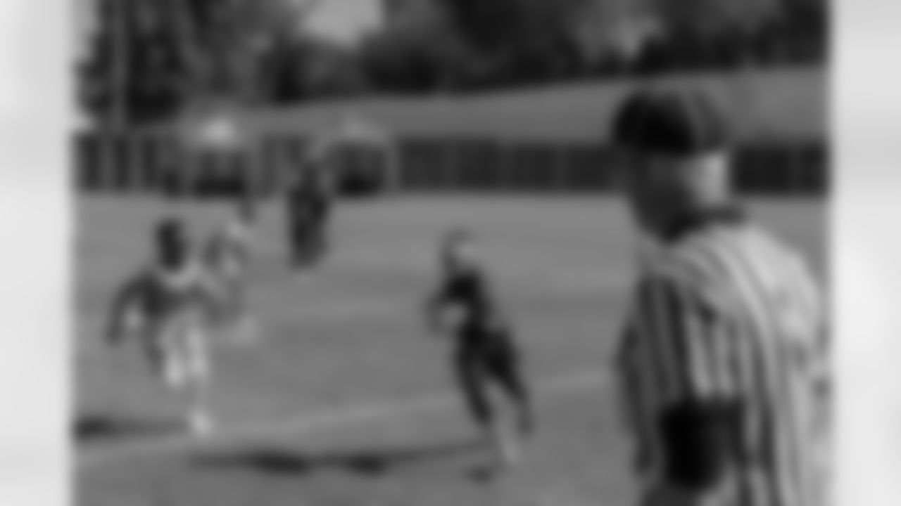 The New Orleans Saints host a NFL regional flag football tournament at the Shine on Airline and the Ochsner Sports Performance Center on November 1, 2025. The regional tournament included flag football for all youth athletes between the ages of 8U and 17U for the girls' bracket and 8U and 14U for the coed bracket.