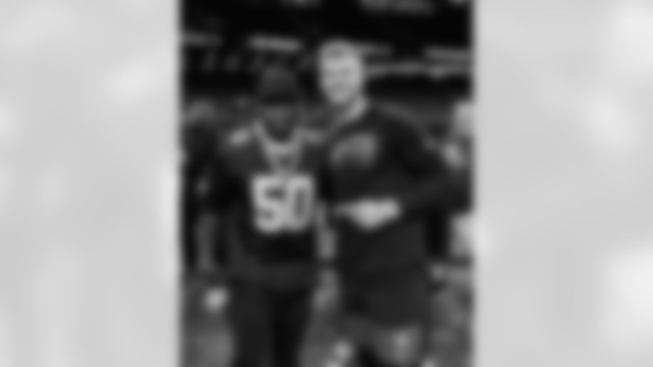 Rapper 50 Cent attended the New Orleans Saints game against the New York Jets for Week 16 of the 2025 NFL season on Dec. 21, 2025 at the Caesars Superdome.