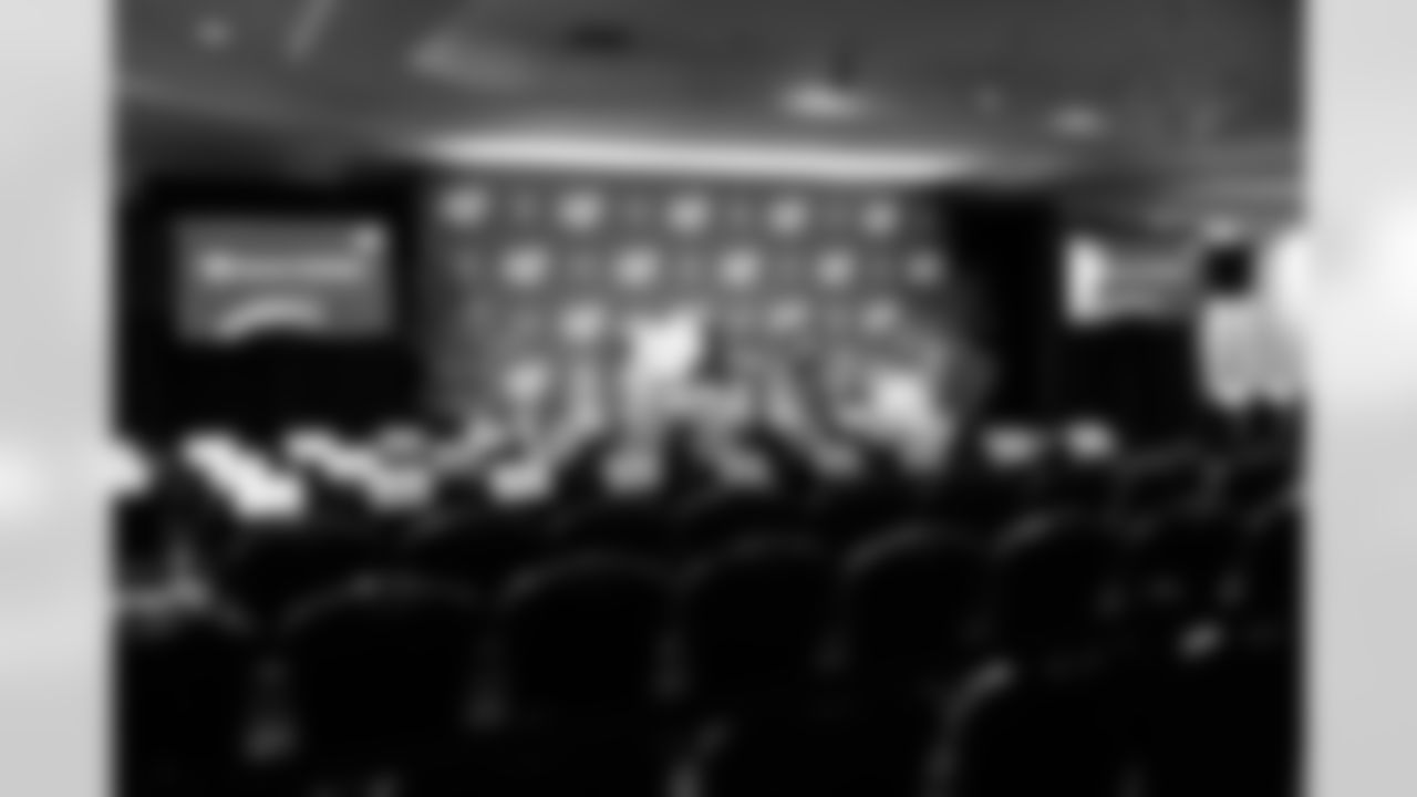 New Orleans Saints owner Gayle Benson and President Dennis Lauscha participated in a press conference on Wednesday, February 21, 2024 to officially welcome the Super Bowl to New Orleans for the 2024-25 NFL Season.