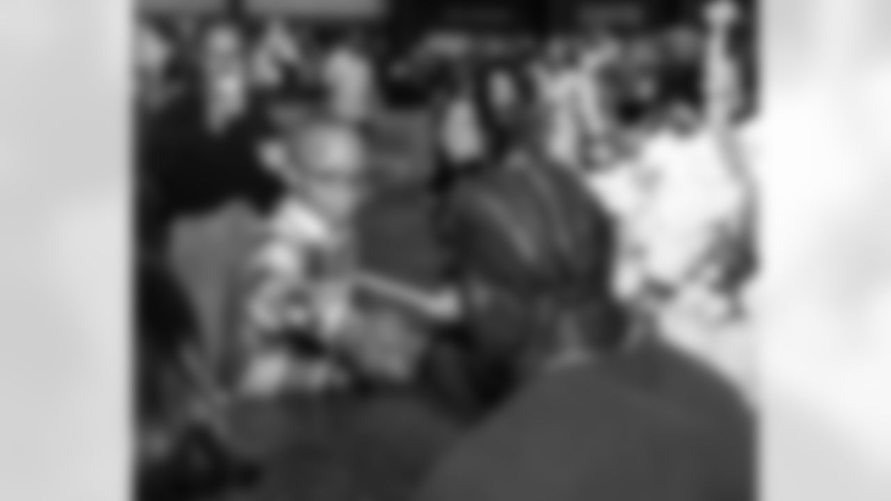 The New Orleans Saints hosted its 11th annual Sideline Pass holiday toy and gift drive in partnership with Saints owner and New Orleans Pelicans governor Gayle Benson and sideline reporter Jen Hale. Guests enjoyed appearances from defensive end Cam Jordan and tight end Juwan Johnson, plus the Saints Cheer Krewe, PelSquad, and more at the Ochsner Sports Performance Center on Tuesday, Nov. 25, 2025.