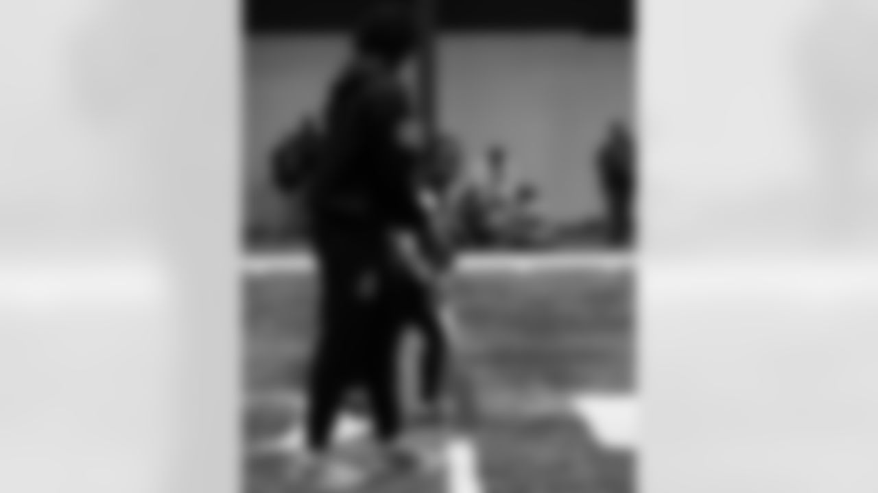 The New Orleans Saints hosted a football camp for 50 local youth alongside HBCU Legacy Bowl players at the Ochsner Sports Performance Center on Wednesday, Feb. 18, 2025. The clinic featured Saints legend Greg Fassitt, who was in attendance to speak with each HBCU Legacy Bowl team.