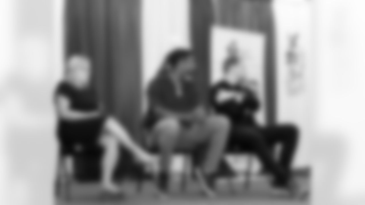 New Orleans Saints safety Justin Reid hosted CPR education event with the American Heart Association at John Ehret High School to unveil his custom My Cause, My Cleats design on Tuesday, Nov. 18, 2025.