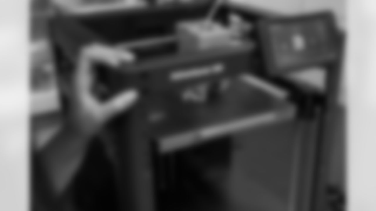 New Orleans Saints defensive end Cam Jordan joined students at Clancy Elementary School to unveil the school's new computer lab with new tech equipment and office supplies courtesy of Cox on Tuesday, Nov. 4, 2025.