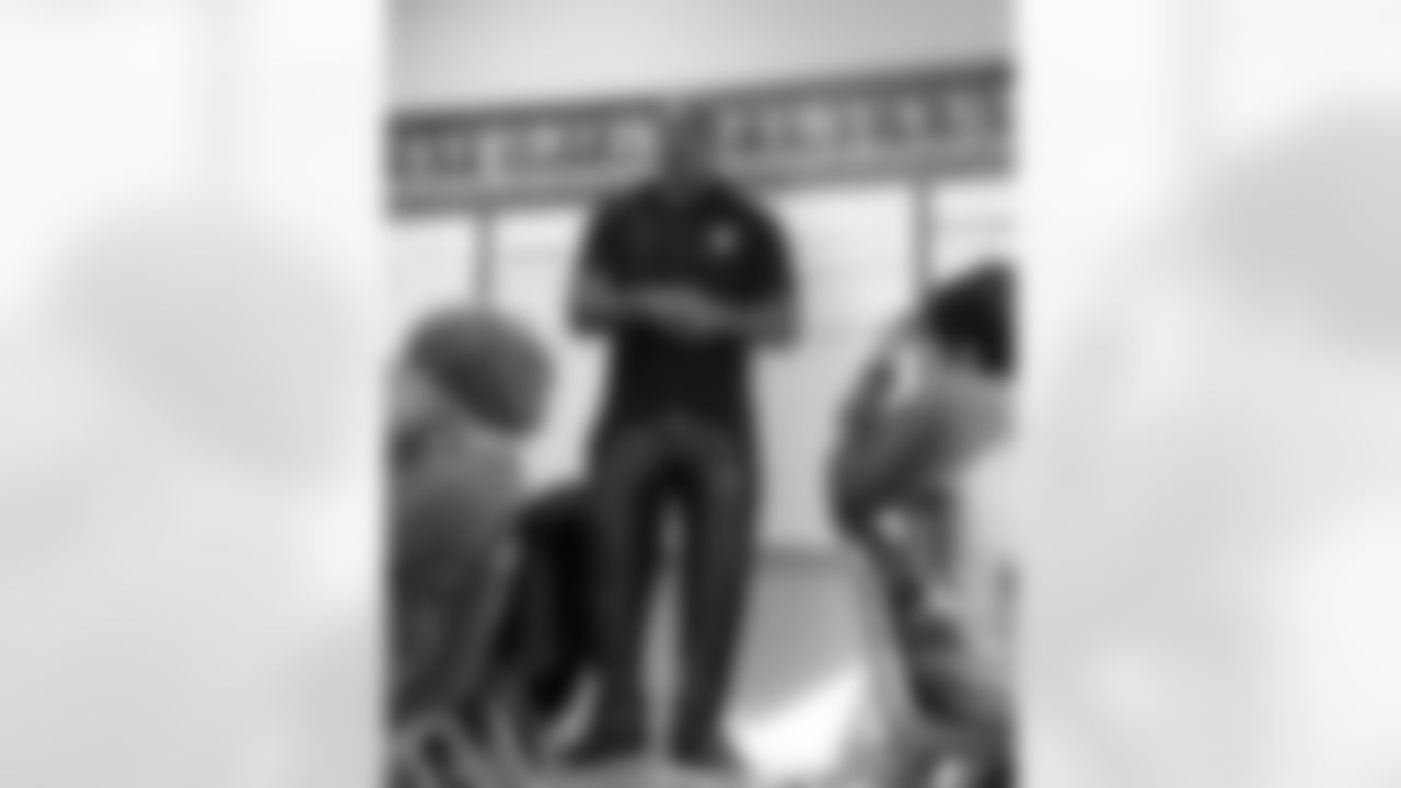 New Orleans Saints defensive end Cam Jordan visited students and staff at Bissonet Plaza Elementary School on Tuesday, Nov. 18, 2025.