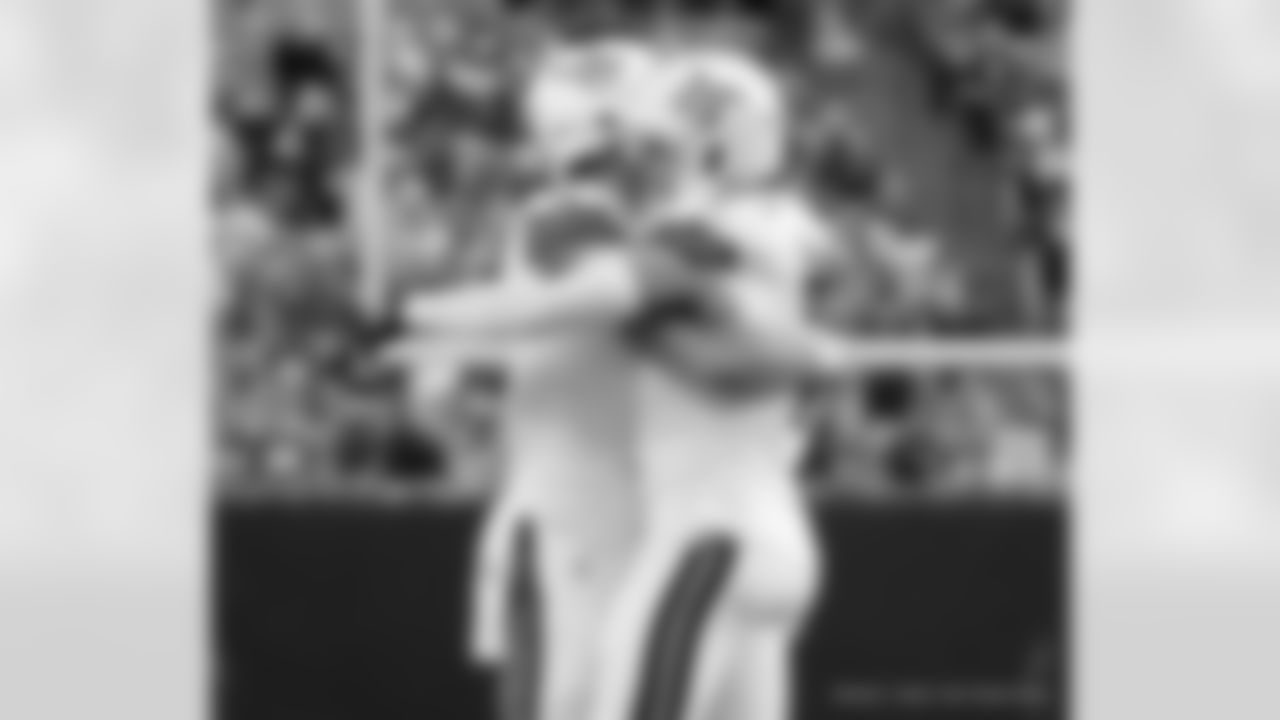 Check out the game action photos from the New Orleans Saints game against the Carolina Panthers for Week 10 of the 2025 NFL season on Nov. 9, 2025 at Bank of America Stadium.