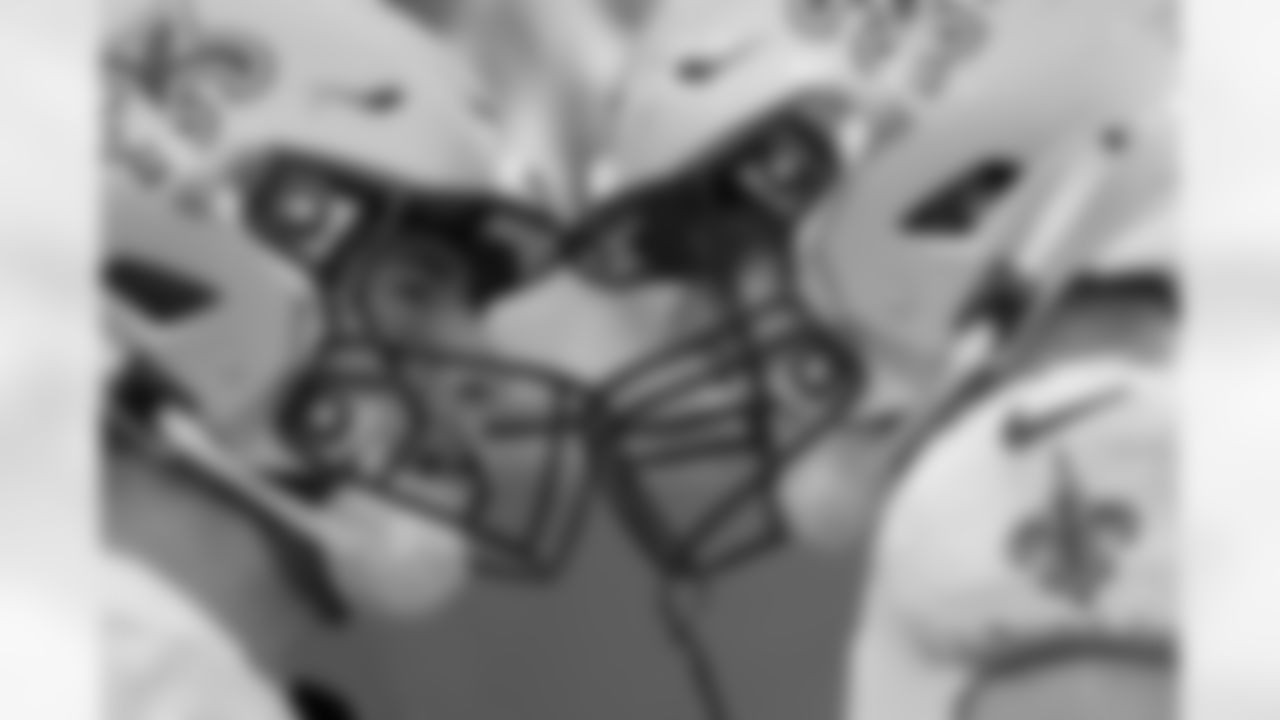 Check out the game action photos from the New Orleans Saints game against the Tampa Bay Buccaneers for Week 14 of the 2025 NFL season on Dec. 7, 2025 at Raymond James Stadium.