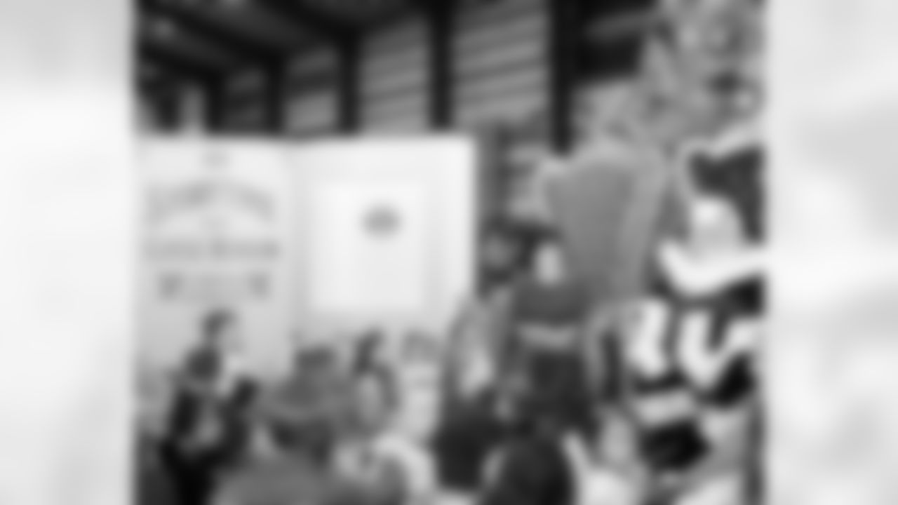 The New Orleans Saints hosted its 11th annual Sideline Pass holiday toy and gift drive in partnership with Saints owner and New Orleans Pelicans governor Gayle Benson and sideline reporter Jen Hale. Guests enjoyed appearances from defensive end Cam Jordan and tight end Juwan Johnson, plus the Saints Cheer Krewe, PelSquad, and more at the Ochsner Sports Performance Center on Tuesday, Nov. 25, 2025.