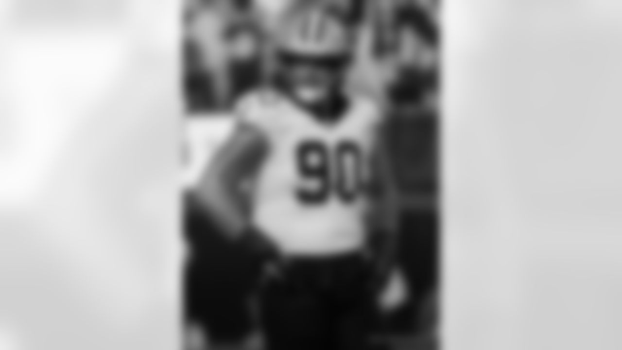 Check out the game action photos from the New Orleans Saints game against the Los Angeles Rams for Week 9 of the 2025 NFL season on Nov. 2, 2025 at SoFi Stadium.